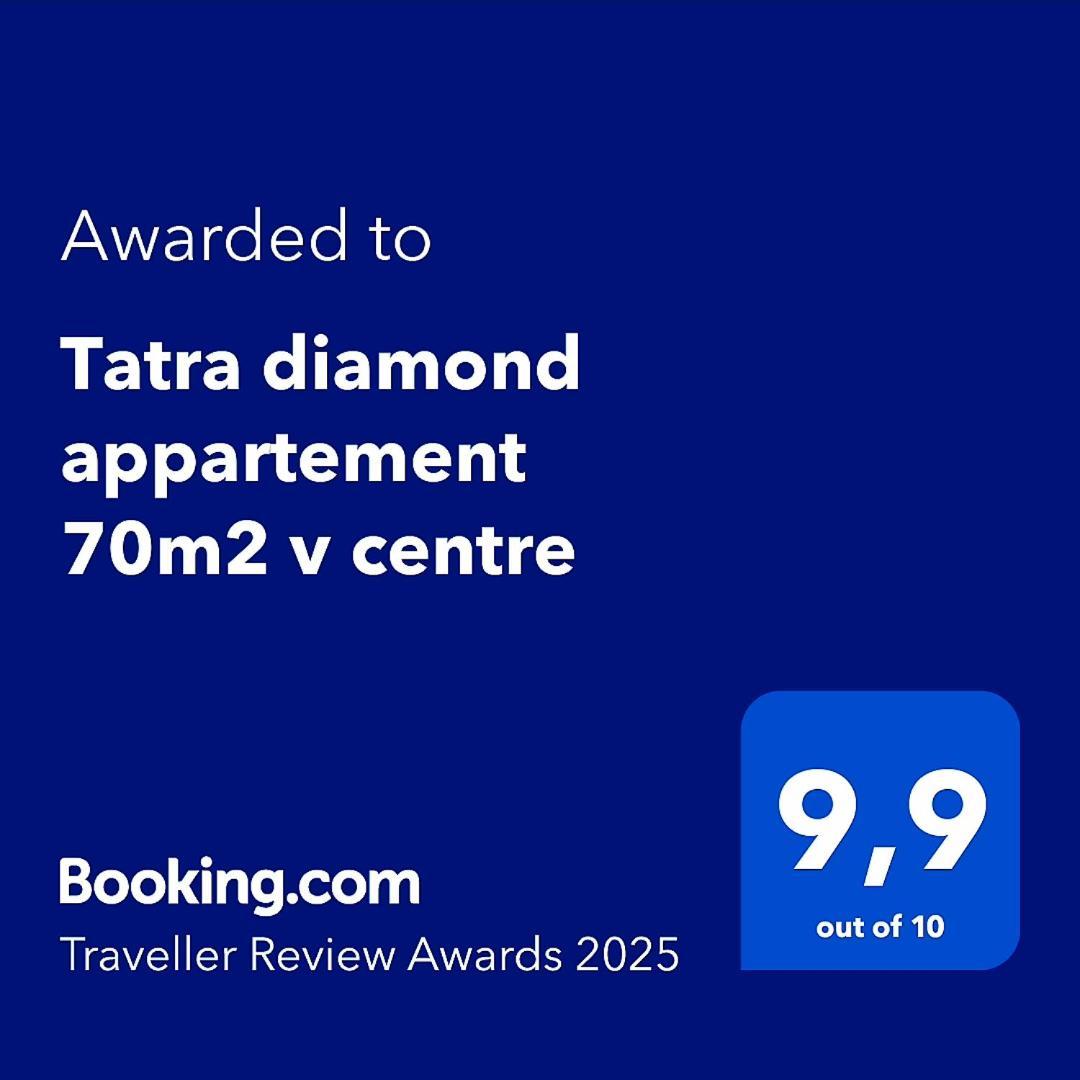 Tatra Diamond Appartement 70M2 V Centre Poprad Exteriör bild